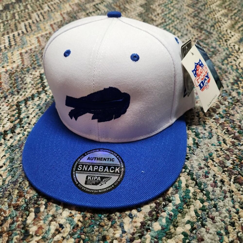 NFL Buffalo Bill's White and Blue Snapback Cap